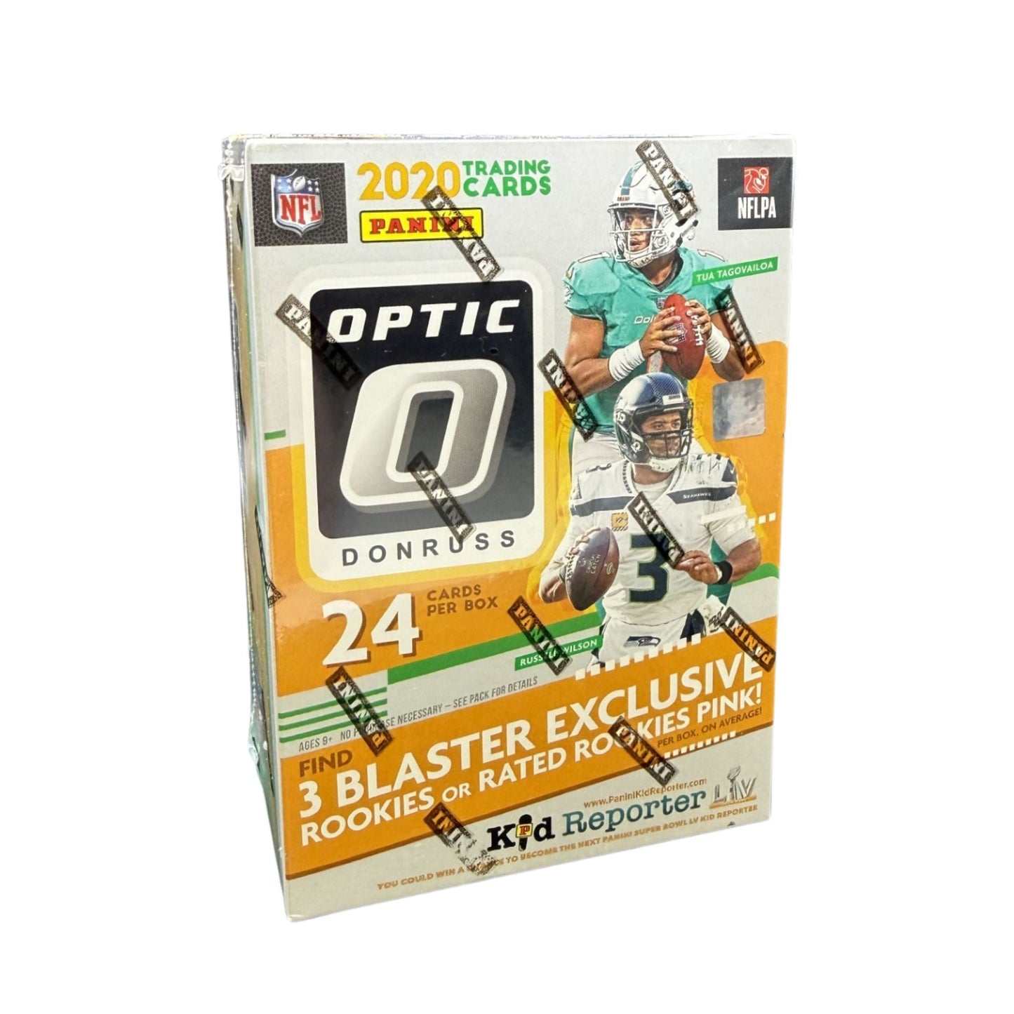2020 Panini Donruss Optic Football Pink Parallels Blaster Box (Rediscover the Hobby Sale)