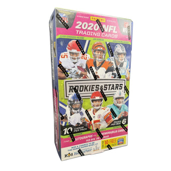 compare product 2020 Panini Rookies & Stars Football Hobby Box