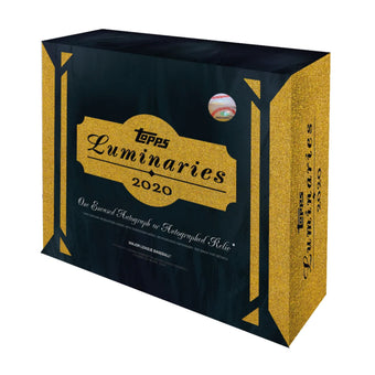 compare product 2020 Topps Luminaries Baseball Hobby Box