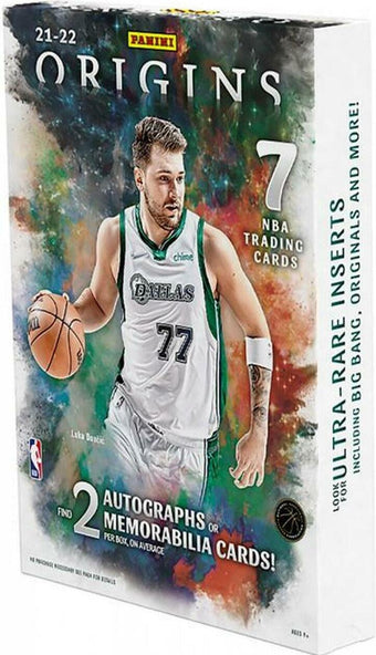 compare product 2021-22 Panini Origins Basketball Hobby Box