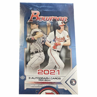 compare product 2021 Bowman Baseball Jumbo HTA Hobby 8 Box Case