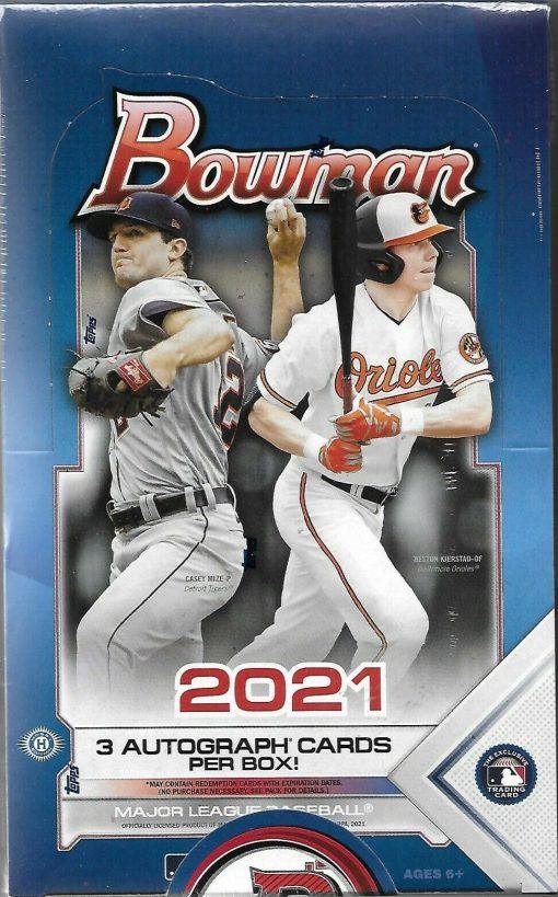 2021 Bowman Jumbo Hobby Box