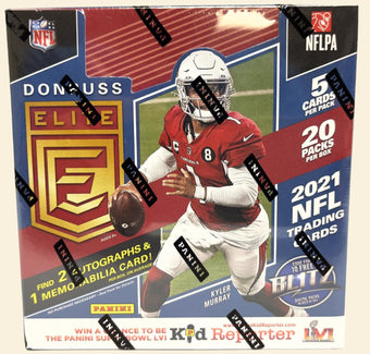 compare product 2021 Panini Donruss Elite Football Hobby Box