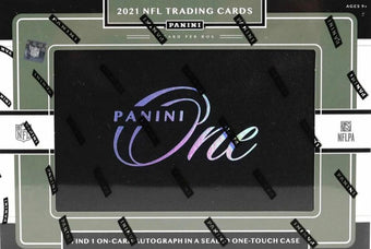 compare product 2021 Panini One Football Hobby Box