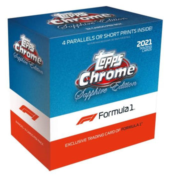compare product 2021 Topps Chrome F1 Formula 1 Sapphire Edition Racing Hobby