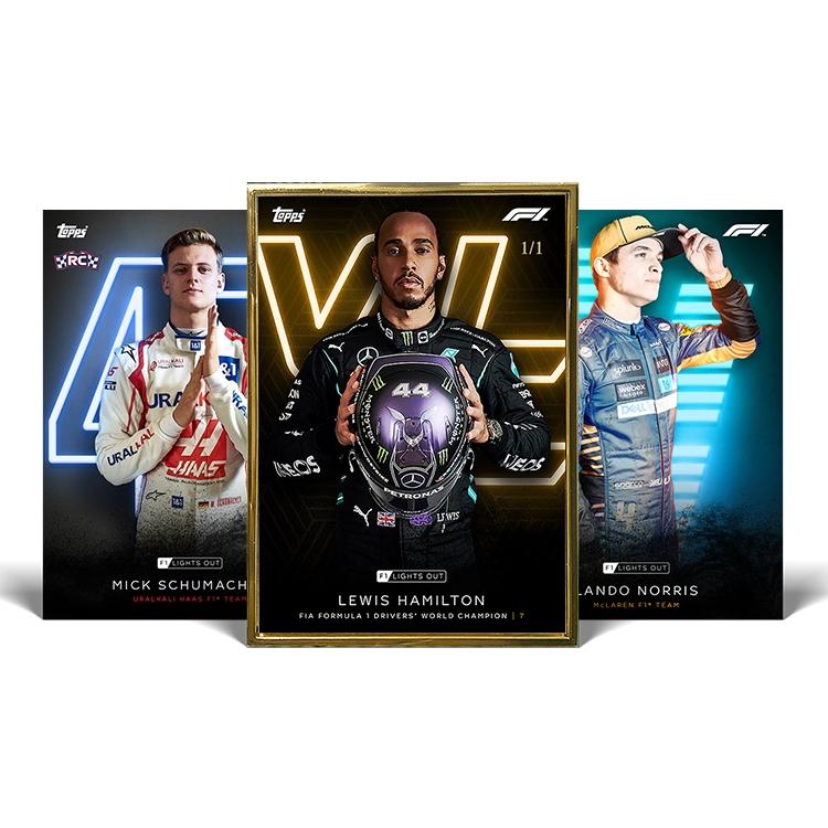 2021 Topps Lights Out F1 Formula 1 Racing Box