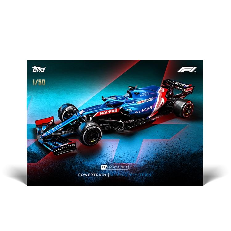 2021 Topps Lights Out F1 Formula 1 Racing Box