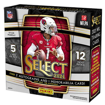 compare product 2021 Panini Select Football Hobby 12 Box Case