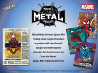 Marvel Spider-Man Metal Universe Trading Cards Pack (Upper Deck 2021)