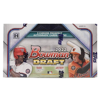 compare product 2022 Bowman Draft Baseball Jumbo Hobby Box