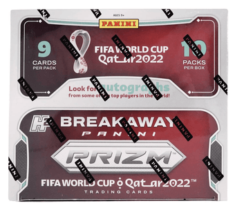 compare product 2022 Panini Prizm FIFA World Cup Soccer Breakaway Box