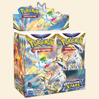 compare product Pokemon Sword & Shield Brilliant Stars Booster Box