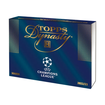 compare product 2022/23 Topps Dynasty UEFA Champions League Soccer Hobby Box