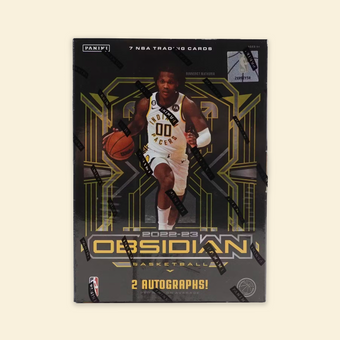 compare product 2022 Panini Obsidian Basketball Hobby Box