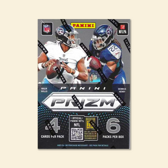 compare product 2022 Panini Prizm Football Blaster Box