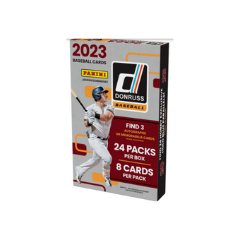 compare product 2023 Panini Donruss Baseball Hobby 16 Box Case
