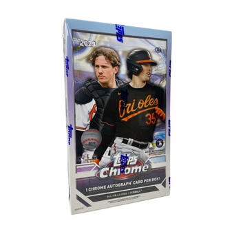 compare product 2023 Topps Chrome Baseball Hobby 12 Box Case