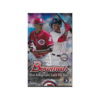 compare product 2018 Bowman MLB Hobby Box
