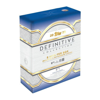 compare product 2022 Topps Definitive Baseball Hobby Box
