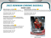 2022 Bowman Chrome Baseball LITE Pack