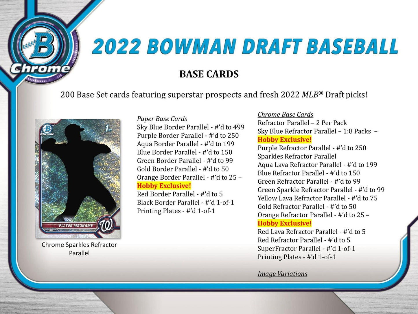 2022 Bowman Draft Baseball Hobby Jumbo Pack