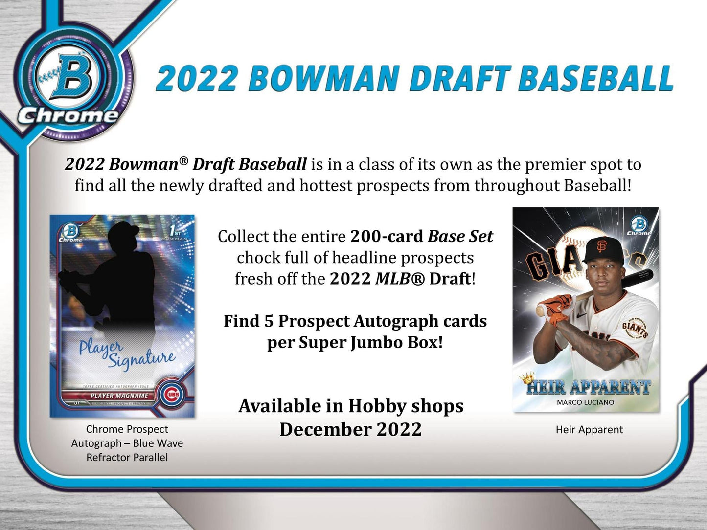 2022 Bowman Draft Baseball Super Jumbo Pack