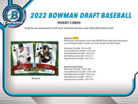 2022 Bowman Draft Baseball Super Jumbo Pack