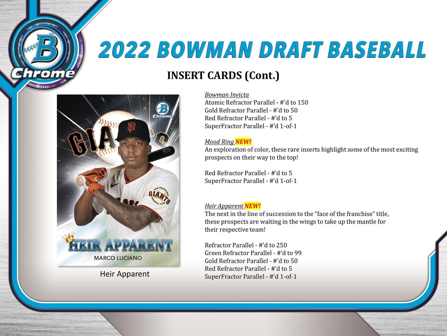 2022 Bowman Draft Baseball Super Jumbo Pack
