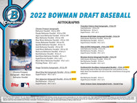 2022 Bowman Draft Baseball Super Jumbo Pack