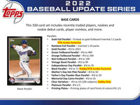 2022 Topps Update Series Baseball Hobby Jumbo Pack