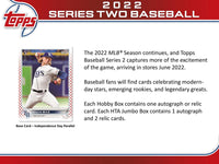 2022 Topps Series 2 Baseball Hobby Jumbo