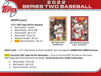2022 Topps Series 2 Baseball Hobby Jumbo