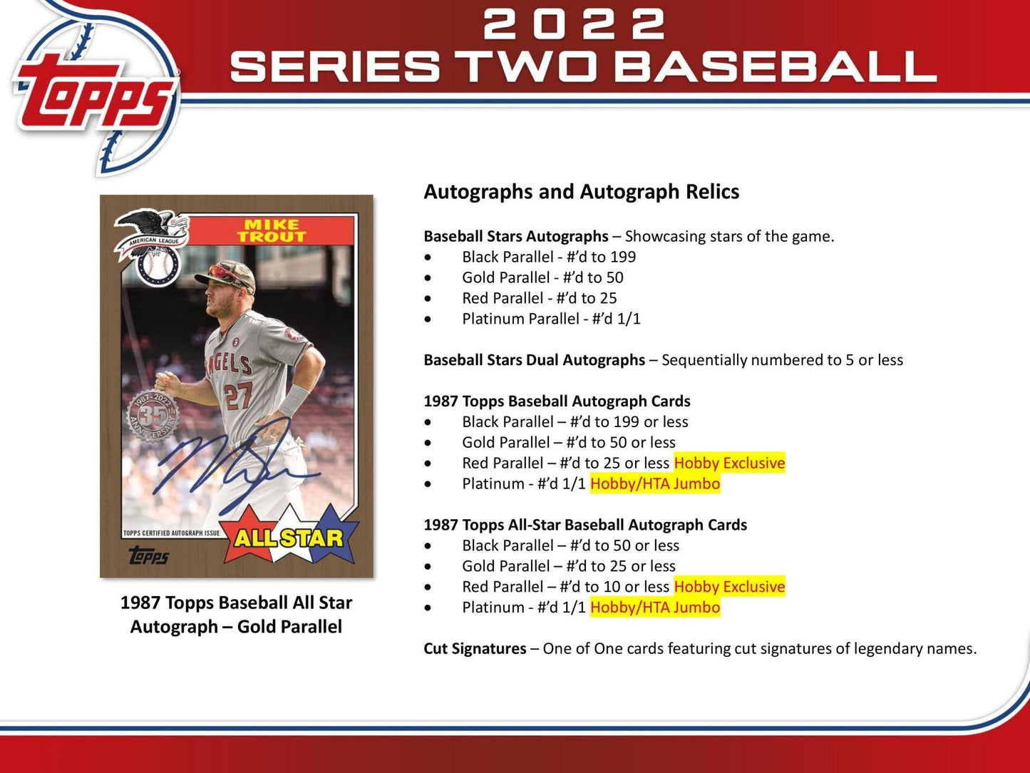 2022 Topps Series 2 Baseball Hobby Jumbo