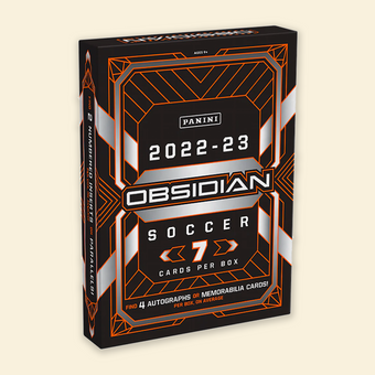 compare product 2022 Panini Obsidian Soccer Hobby Box