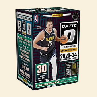 compare product 2023-24 Panini Donruss Optic Basketball Blaster Box