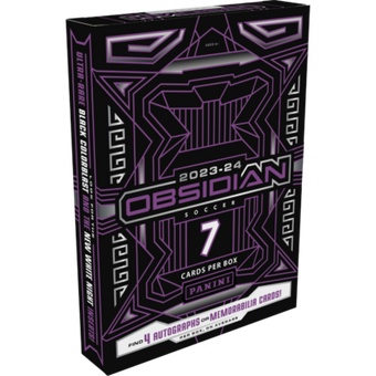 compare product 2023-24 Panini Obsidian Soccer Hobby Box