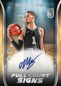 2023/24 Topps Three Basketball Hobby