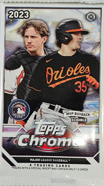 compare product 2023 Topps Chrome Baseball Hobby 2023 Topps Chrome Baseball Hobby Pack