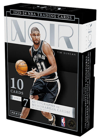 compare product 2023-24 Panini Noir Basketball Hobby Box