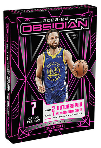 compare product 2023-24 Panini Obsidian Basketball Hobby 12 Box Case