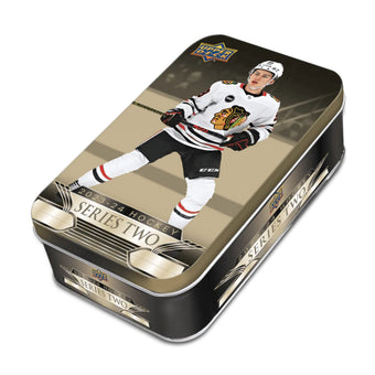 compare product 2023/24 Upper Deck Series 2 Hockey Retail Tin