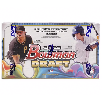 compare product 2023 Bowman Draft Baseball Jumbo Hobby Box
