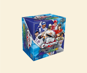 compare product 2023 Topps Chrome Sapphire Baseball Hobby Box