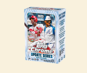 compare product 2023 Topps Chrome Update Baseball Blaster Box