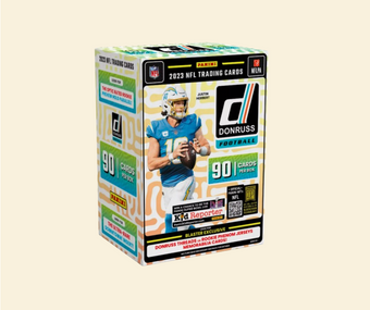 compare product 2023 Panini Donruss Football Blaster Box