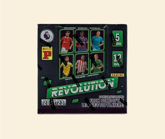 compare product 2022-23 Panini Revolution Soccer Asia TMALL Box