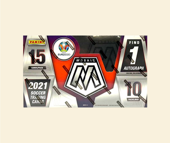compare product 2020-21 Panini Mosaic UEFA Euro Soccer Hobby Box