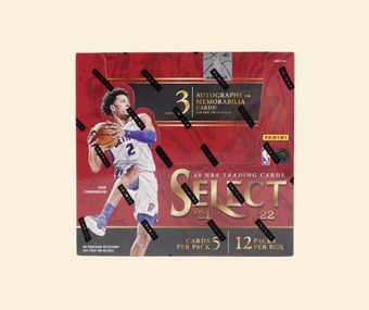 compare product 2021-22 Panini Select Basketball Hobby Box