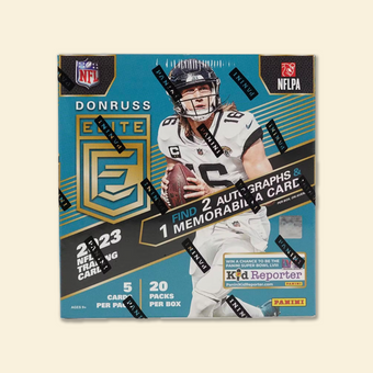 compare product 2023 Donruss Elite Football Hobby Box