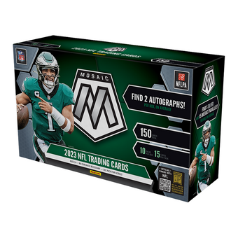 compare product 2023 Panini Mosaic Football Hobby 12 Box Case